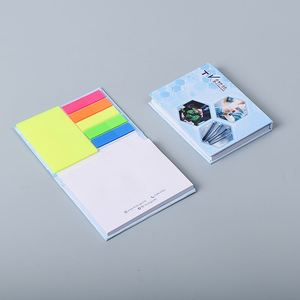 Bloc de Notas Adhesivas Mini de Alta Gama para Promoción Empresarial, con Logotipo Personalizado, Tapa Dura, Pestañas de Índice de Color Personalizado, Individuales - Product Image 1