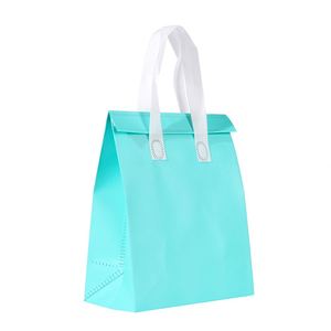 Sac isotherme non tissé personnalisé avec logo, sac à déjeuner OEM, sac isotherme à emporter, isolation thermique pour aliments, bon prix, jetable - Product Image 2