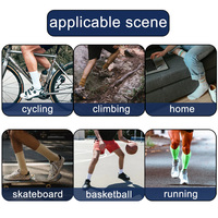 Vente en gros de chaussettes de football de haute qualité Chaussettes de sport en nylon antidérapantes pour hommes