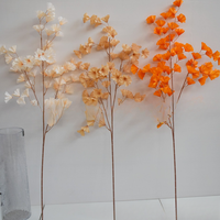 Longues fleurs artificielles modernes et réalistes en soie, style trompette, motif fleur de cerisier, faites à la main, pour mariage, décoration intérieure, Fête des Mères et Rentrée scolaire