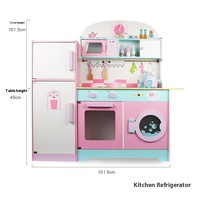 Maison de jeu d'intérieur en bois pour enfants, ensemble de jeu de cuisine d'imitation pour garçons et filles, ustensiles de cuisine de simulation pour bébés, vente en gros pour enfants