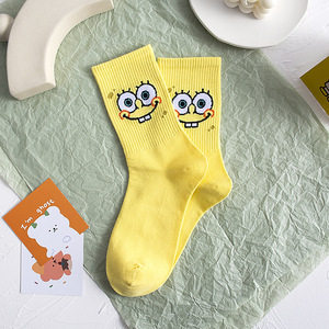 <span class=keywords><strong>Calcetines</strong></span> de Moda, Estilo Nuevo, <span class=keywords><strong>Divertidos</strong></span>, de Anime, Dibujos Animados, Hip-hop, Skateboard, Suaves, de Algodón, Populares para Parejas - Product Image 3