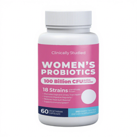 Capsules Probiotiques Amaz pour Femmes : Formule OEM à Marque Blanche, Enzymes, Prébiotiques, Acidophilus et Lactobacillus pour la Santé Vaginale