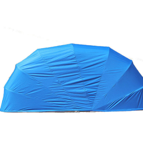 Abri de voiture mobile pliable galvanisé à chaud de 5,5 m, populaire et sécurisable, pour voitures - Product Image 4