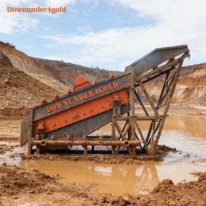 Cắm chơi thiết lập tự động 150 ~ 200 tấn mỗi giờ máy giặt vàng cầm tay với mangan cao cho khai thác sông tiếng ồn thấp - Product Image 1