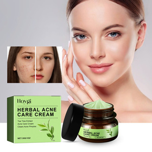Crema Erboristica Anti-Acne che Attenua le Imperfezioni, Chiude i Punti Neri, Deterge, Idrata e Leviga <span class=keywords><strong>il</strong></span> Viso 30g - Product Image 1
