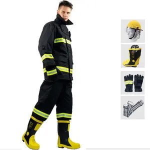 Ce aprobado caliente vender equipos de lucha contra incendios de traje de fuego bombero ropa