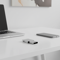 Mini adaptateur OTG Type-C en métal, convertisseur de transfert de données portable à haute vitesse, adaptateur USB, clé USB, accessoires pour téléphone portable