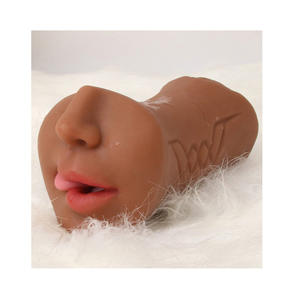 Großhandel <span class=keywords><strong>3</strong></span> in 1 Realistic Oral Mastur bator Deep Throat Elastic Geruchloses Doppel loch Munds pielzeug für Männer Oral Oral Oral - Product Image 1