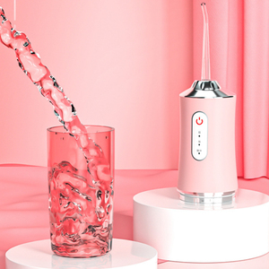 USB Portable 220ML Oral Irrigator Dental Water Jet Tool com 1 bocal para limpeza da boca e agentes orais para o dia dos namorados - Product Image 5