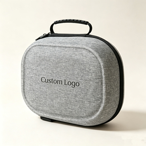 Portable <b>VR</b> Storage Case Large Capacity EVA Hard Cover Travel Bag Custom Logo Organizer for Headset <b>Controller</b> Accessories - Product Image 6