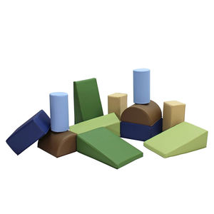 Apprenez les compétences motrices globales avec de superbes blocs de construction en mousse souple et colorés pour les jeux doux des enfants et des tout-petits - Product Image 3