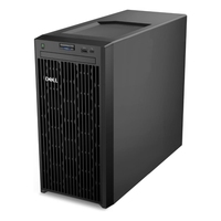 Servidor en Torre de Nivel Básico PowerEdge T150 con Procesador Intel Xeon, Disponible Nuevo y Usado, Motor de Computación Eficiente para Pequeñas y Medianas Empresas y Aplicaciones de Borde