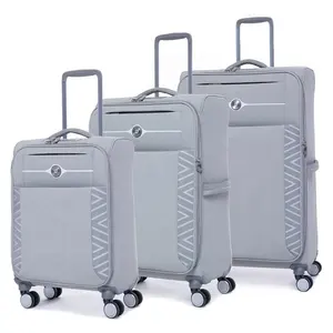 VERAGE new strong soft bastoncini in fibra di carbonio spinner Wheels bagaglio a mano trolley 3 set valigia da viaggio