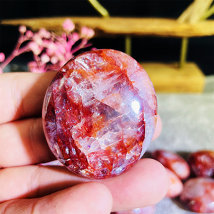 Pierre précieuse de guérison en cristal naturel en gros Pierre de palmier en quartz de feu pour le soulagement du stress - Product Image 4