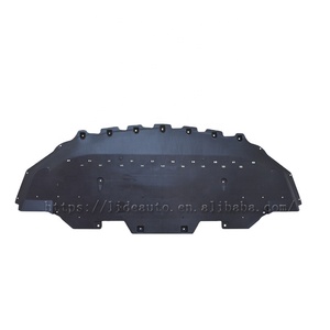 Couvercle de protection noire pour <span class=keywords><strong>moteur</strong></span> Ford Mustang 2018 à 2019, accessoire de voiture, noir, protection brillante - Product Image 1