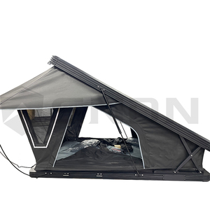 Tente de toit rigide SNDN 4x4 de haute qualité avec cadre en X, toile imperméable, pour <span class=keywords><strong>camping</strong></span>-<span class=keywords><strong>car</strong></span>, camion, voiture, avec charnière en X pour le <span class=keywords><strong>camping</strong></span> - Product Image 5