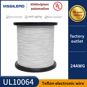 Ul10064 chịu nhiệt fep cách nhiệt đồng đóng hộp dây điện và cáp 24AWG 0.9 mét 7 Core bị mắc kẹt ngoài trời dây - Product Image 4