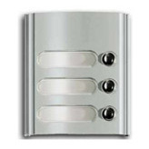 3 <b>Button</b> Module For 12Ts Light Grey 11.6 Cm Length 4.7 Cm Height Push <b>Button</b> Switches - Product Image 1