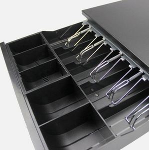 Hot bán kinh tế RJ11 405 mét chiều rộng Kim loại tiền khóa hộp 5 hóa đơn 5 đồng xu cho Tài Chính POS Tiền mặt đăng ký - Product Image 2