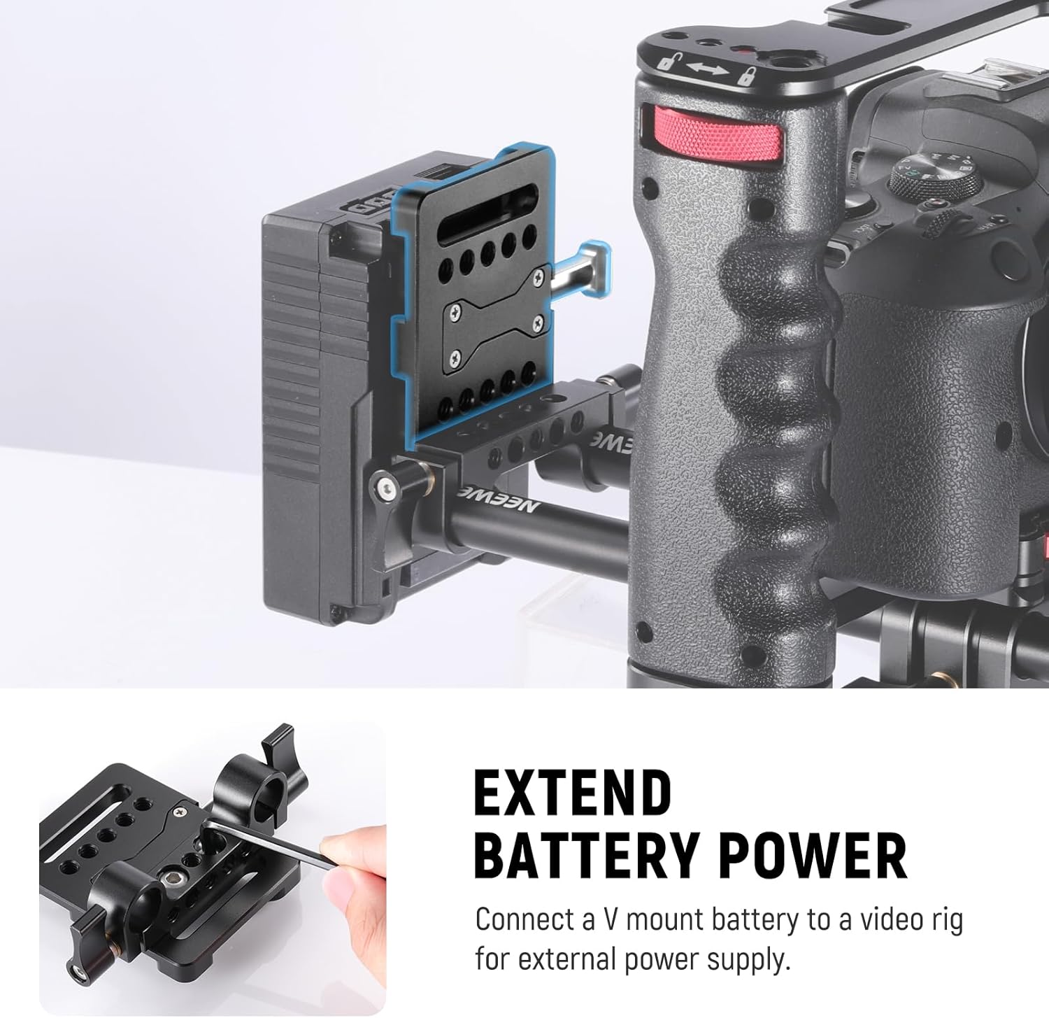 新品 NEEWER ミニVマウントバッテリー 6800mAh カメラ モニター 楽天市場】【クーポンで15%OFF】NEEWER ミニVマウントバッテリー