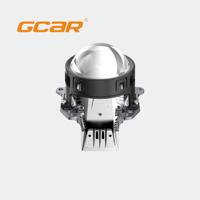 GCAR Phare Bi-LED R1 Ultra 3 pouces 85W Haute Puissance Lumière Blanche Pure 6000K Lentille Projecteur Universel pour Éclairage Extérieur Automobile