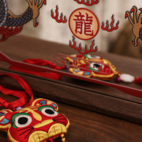 Tableau d'art miroir original Art Déco, peinture chinoise de nature morte, cadre en bois fait main, cadeau de mariage pour la décoration du salon