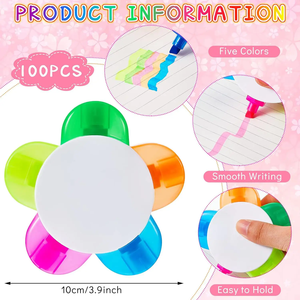 5 trong <span class=keywords><strong>1</strong></span> pentagram hoa phong cách <span class=keywords><strong>Highlighter</strong></span> hoàn hảo cho Kinh Thánh nghiên cứu lớp học sinh viên và giáo viên - Product Image 5