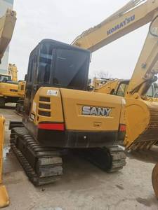 Mini-excavatrice Sany SY16C SY35C SY55C SY60C SY75C d'occasion, moteur Isuzu, godet de 0,28 m, poids opérationnel de 6000 kg - Product Image 2