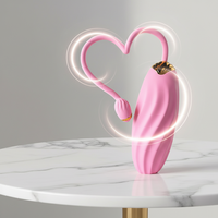 APP-Gesteuerter Tragbarer Vibrator Fernbedienung Teleskopisch Wasserdicht IPX7 Magnetisch Betrieben Kleiner Vibrator für Frauen