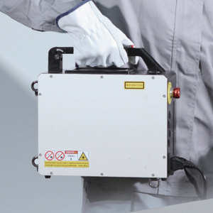 100W Gỗ Kim Loại Sơn Gỉ Dầu Graffiti Loại Bỏ Sợi Di Động Xung Laser Máy Làm Sạch - Product Image 1