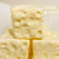 Jouet anti-stress en forme de fromage, rempli de vaseline, à remontée lente, pour enfants et adultes