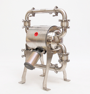 Bomba de Diafragma Doble Sanitaria de Grado Alimenticio de Alta Calidad, Operada por Aire/AODD, Salida de 1-1/2 Pulgadas, Personalizable OEM - Product Image 2