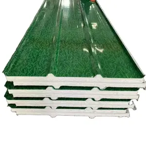 优质的墙壁价格用于集装箱房屋的聚苯乙烯泡沫塑料屋面板夹层板