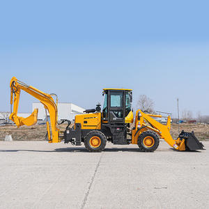 Retroexcavadora China CE EURO 5 EPA Precio de Fábrica 4x4 Excavadora Retroexcavadora Cargadora - Product Image 5