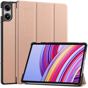 Múltiples colores de lujo tri-fold sólido duro PC Flip Cover Funda de cuero para redmi <span class=keywords><strong>pad</strong></span> Pro 5g Tablet cover Accesorios inteligentes - Product Image 1