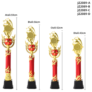 Trophée de la 1ère place en or 2025 – <span class=keywords><strong>Coupe</strong></span> en plastique pour récompenses, prix gagnants pour les tournois sportifs, fêtes d'anniversaire et compétitions - Product Image 4