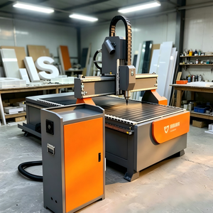 Router CNC Ukiran Kayu 3D Akurasi Tinggi Terbaik dengan Spindle 3-Axis 3.2kW Presisi 0.01mm 380V/220V untuk Kreasi Artistik - Product Image 1