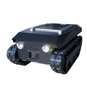 Châssis de robot AGV à chenilles en caoutchouc pour véhicule tout-terrain, capacité de charge utile de 300 kg, châssis à chenilles pour extérieur - Product Image 6