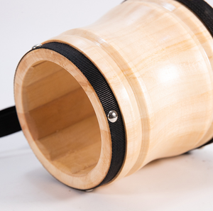 <span class=keywords><strong>Bongo</strong></span> <span class=keywords><strong>pequeño</strong></span> de madera de una sola mano con dos batidores - Product Image 3