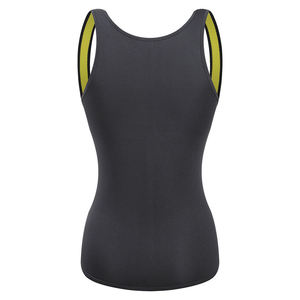LANGQIN Gilet de sudation en néoprène grande taille, respirant, pour la perte de poids, avec fonction de corset amincissant et de maintien de la taille - Product Image 3