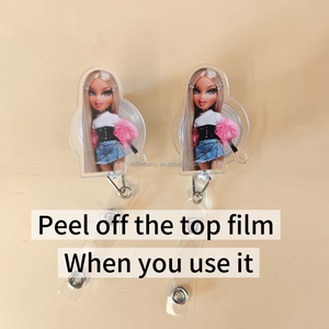 Regali per Operatori Sanitari, Divertente Porta Badge per Infermieri, Clip per Carte d'Identità <span class=keywords><strong>in</strong></span> Acrilico per Infermieri - Product Image 5