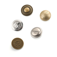 Boutons dorés à tige ronde Minimaliste Mains Coudre Or Rides Couleur Enfants Haute Couture Pierre de Cristal Vente en Gros 18 Mm 14 Mm Noir