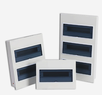 Boîte de distribution électrique industrielle portable transparente Erproof à 9 voies, 450V, série 220A, 20 prises