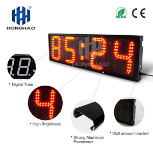 Hangzhou Honghao Meilleure vente montage <span class=keywords><strong>mural</strong></span> entraînement GYM entraînement LED 6 chiffres <span class=keywords><strong>Crossfit</strong></span> minuterie - Product Image 5