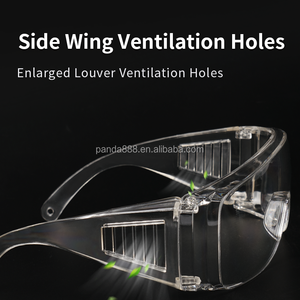 透明な防霧安全眼鏡スクラッチと耐衝撃性メガネを建設作業で最適な目の保護のために - Product Image 4