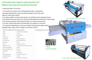 Stof Warmte Interlining Fusing Kronkelende Machine Riem Kledingstuk Walsen Persmachines - Product Image 6