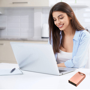Mini Memoria USB Metálica Personalizable con Logotipo, Unidad Flash USB de 128gb 64gb 32gb 16gb 8gb 4gb 2gb 1gb, <span class=keywords><strong>Pendrive</strong></span> - Product Image 5