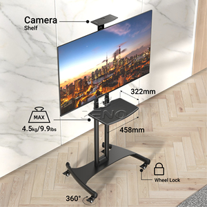 <span class=keywords><strong>60</strong></span> inch TV đứng cho màn hình phẳng Chiều cao có thể điều chỉnh LED <span class=keywords><strong>LCD</strong></span> TV xe đẩy màn hình hiển thị đứng TV giỏ hàng - Product Image 2