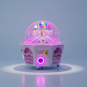Machine de jeu à monnayeur Egg Twist avec LED et musique, machine de divertissement pour enfants - Product Image 1